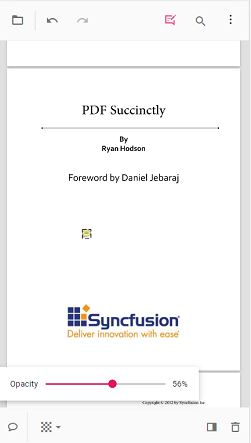 Edit annotation properties after adding