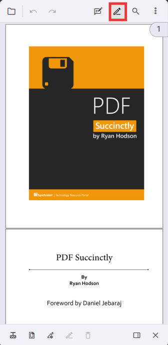Redaction in Mobile View