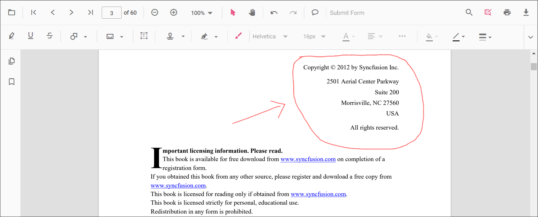 Ink annotations overview