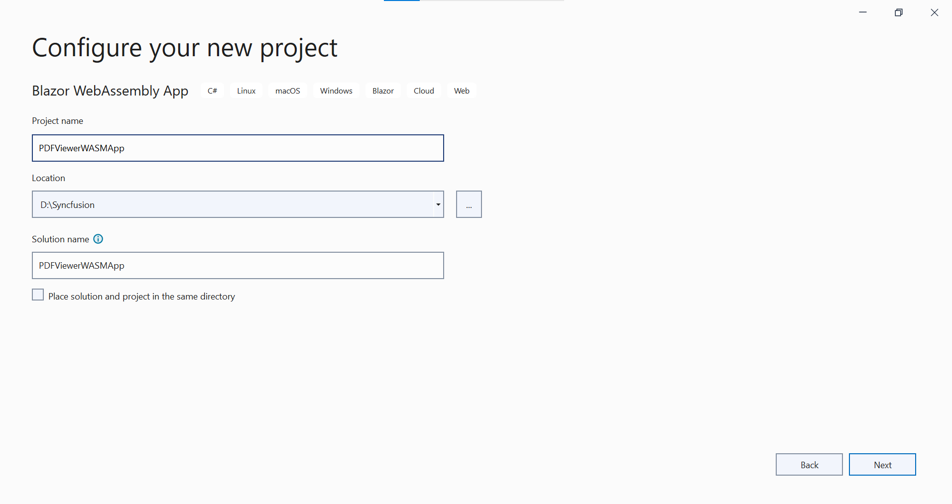 Set-project-name