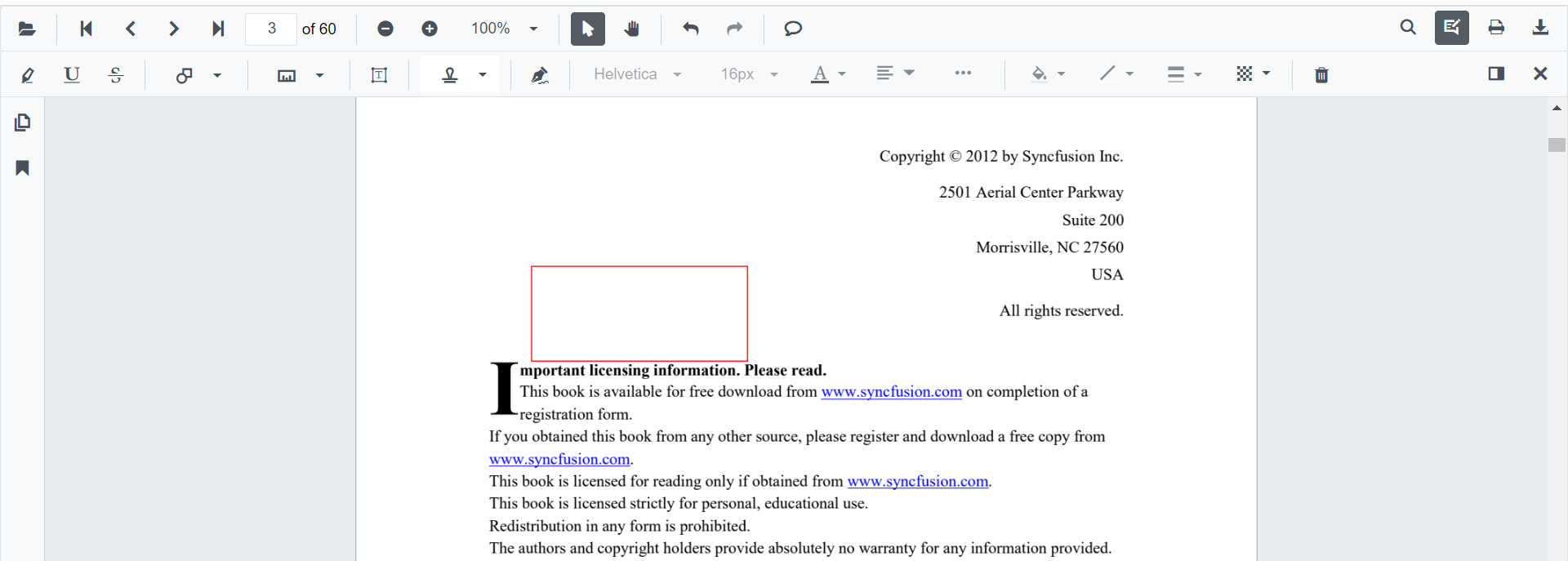 Blazor PDFViewer with Imported Annotation