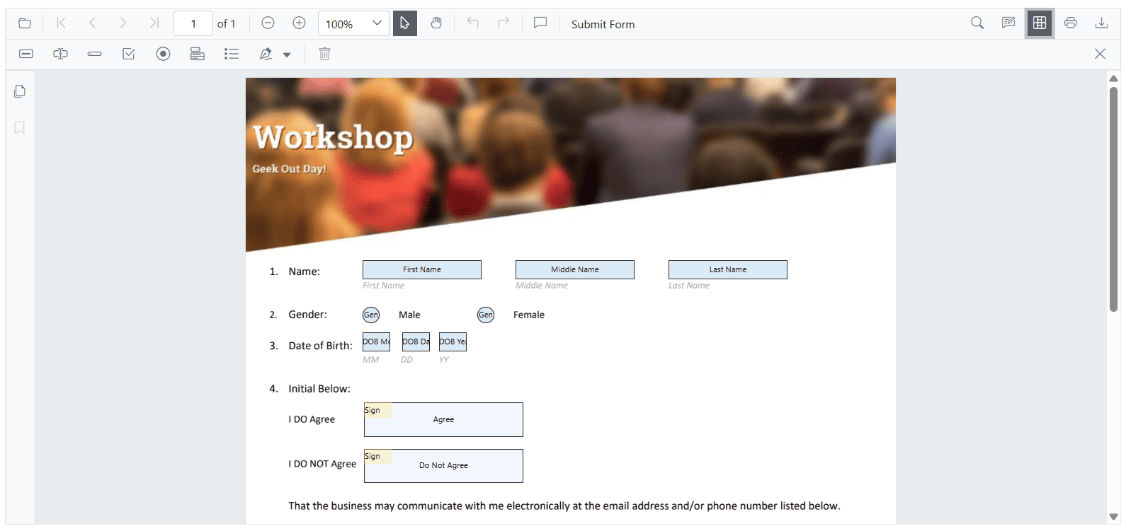Enable Form Designer Module