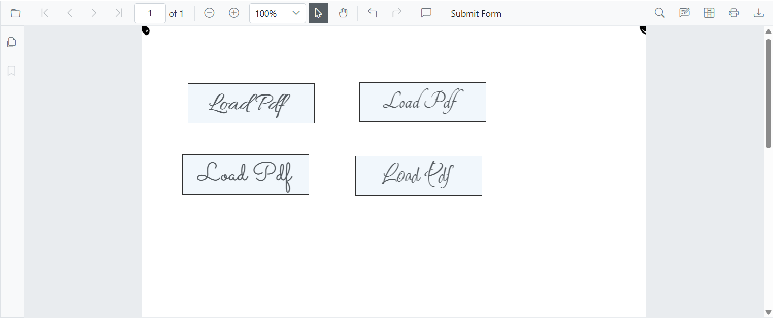 Custom Font Support for Signature Field in Blazor SfPdfViewer