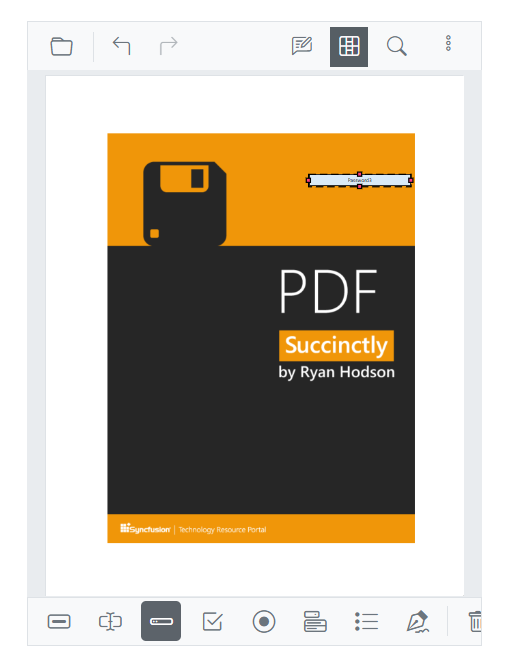 Password box added in Blazor SfPdfViewer