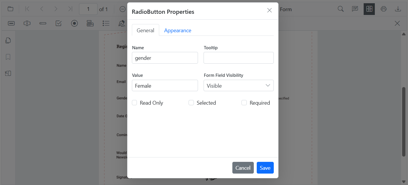 Grouping radio buttons with the same name