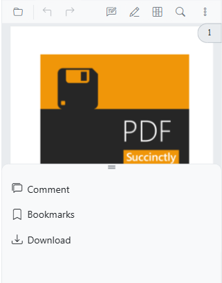 Modern navigation in mobile view