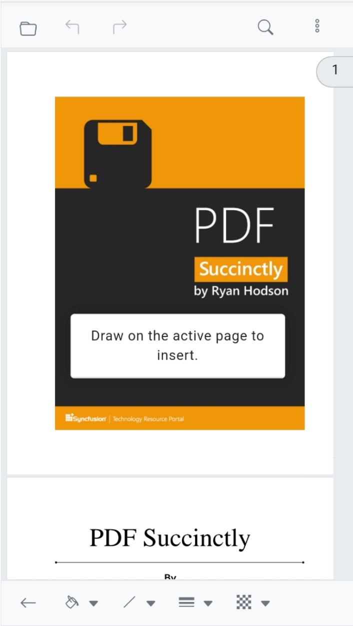 Select a measurement type in Blazor SfPdfViewer