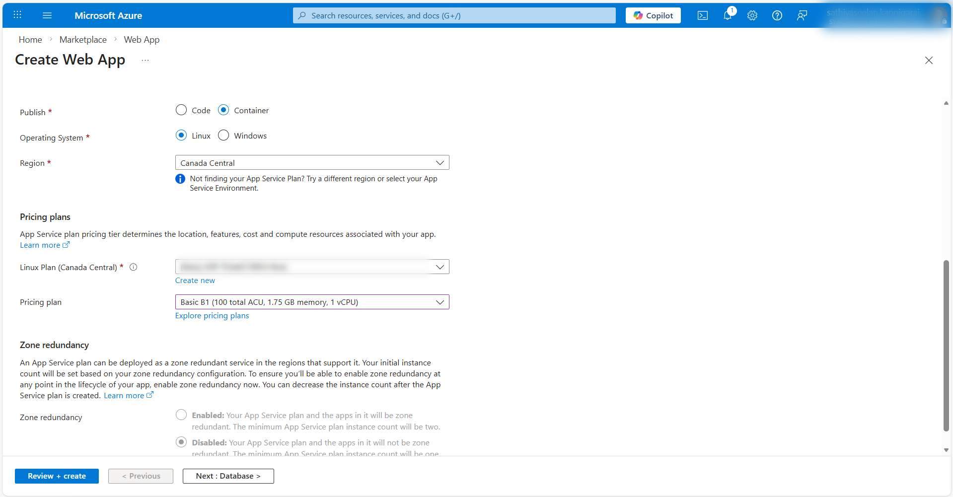 update the docker container for publish
