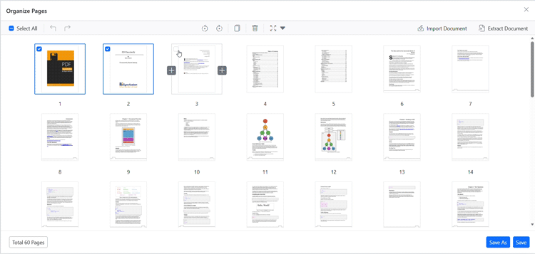 Duplicate pages