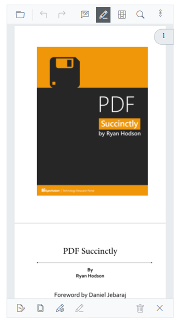 Redaction in Mobile View