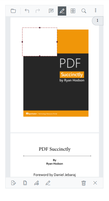 Review Redaction Annotation