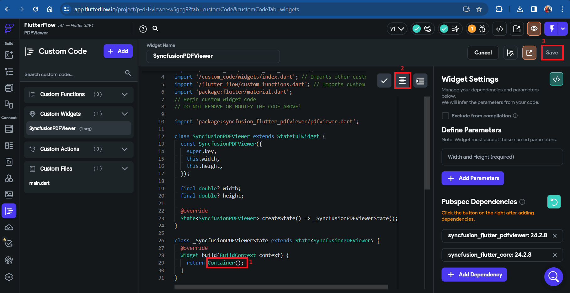 Code snippet