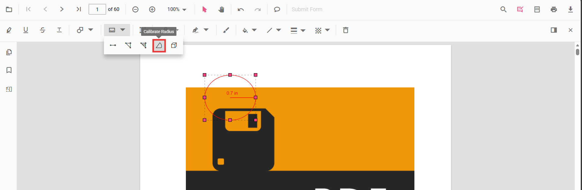 Radius annotations overview
