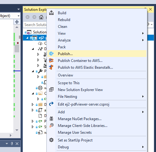 azure publish 