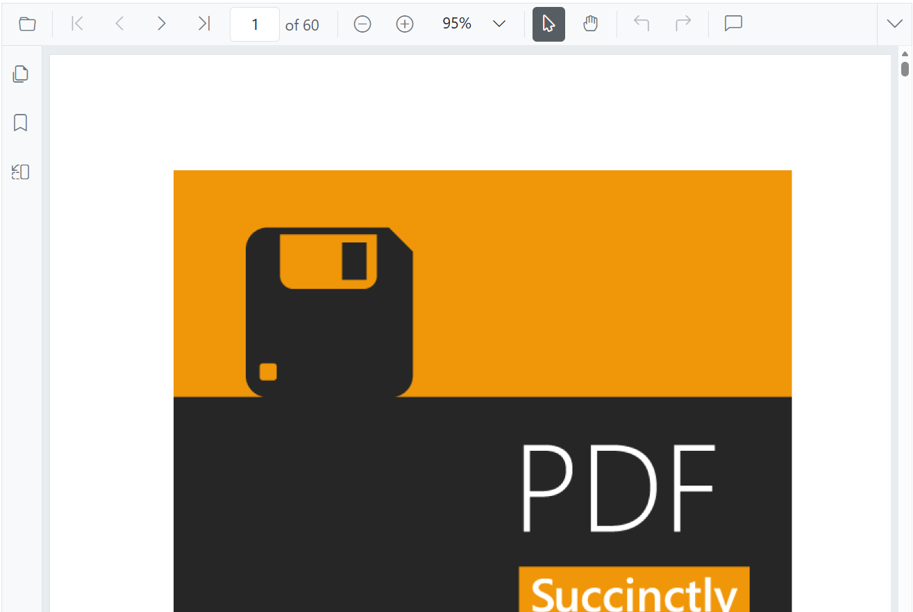 Rendered PDF Viewer in browser