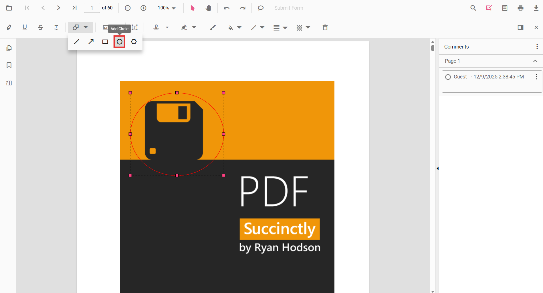 Circle annotations overview