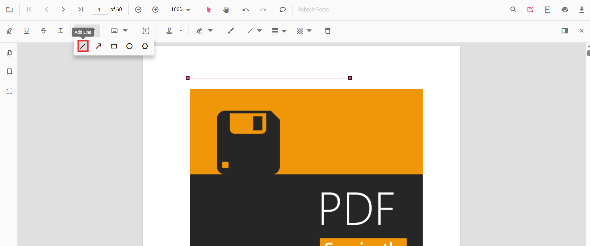 Line annotations overview
