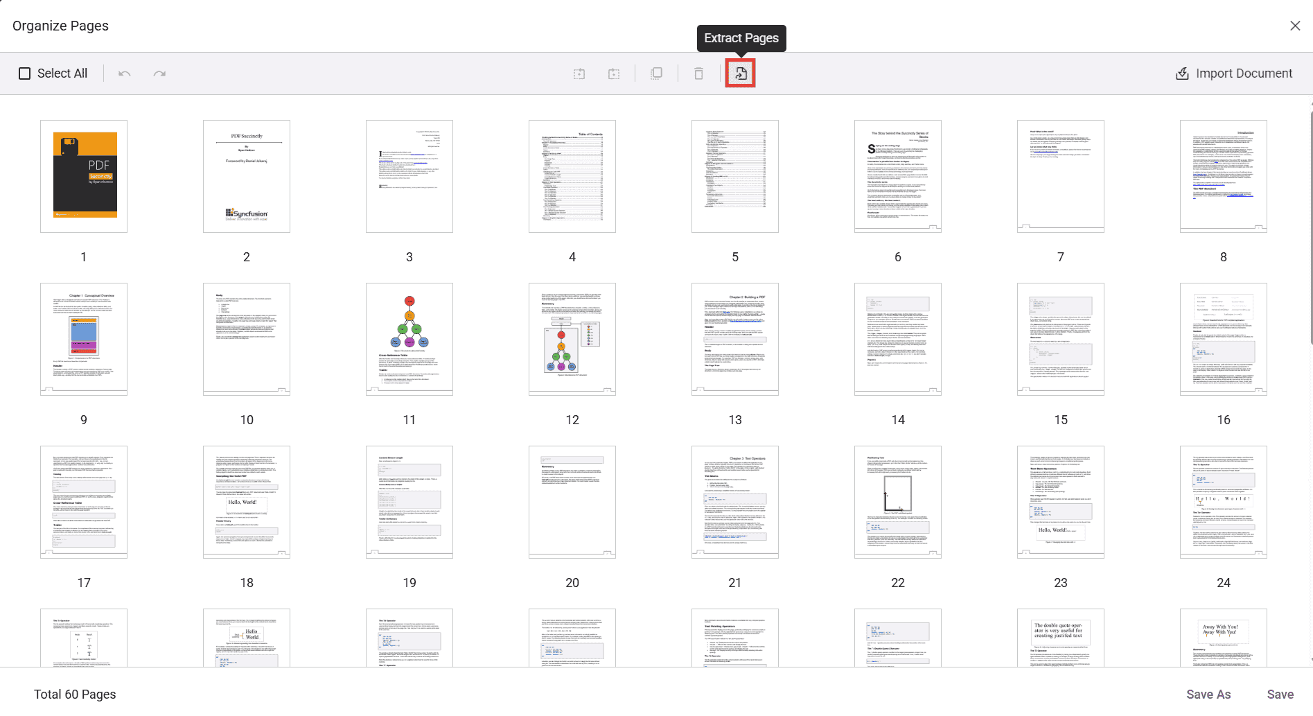 Extract Pages