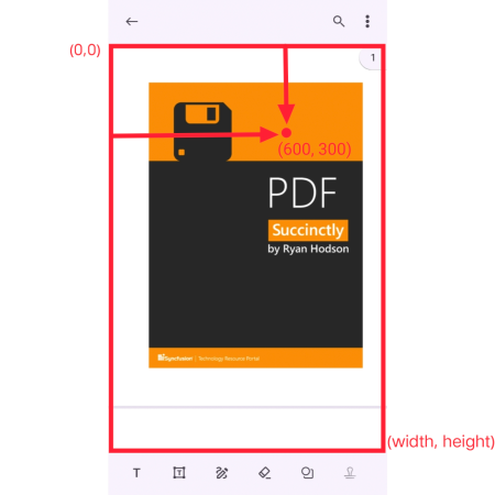 Client coordinates in .NET MAUI PDF Viewer