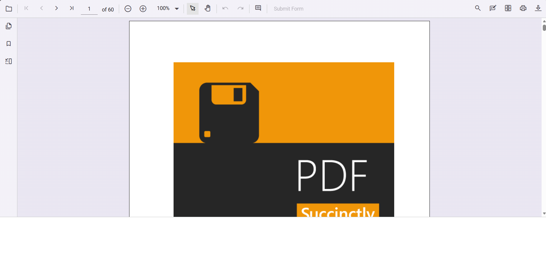 PDF Viewer in div