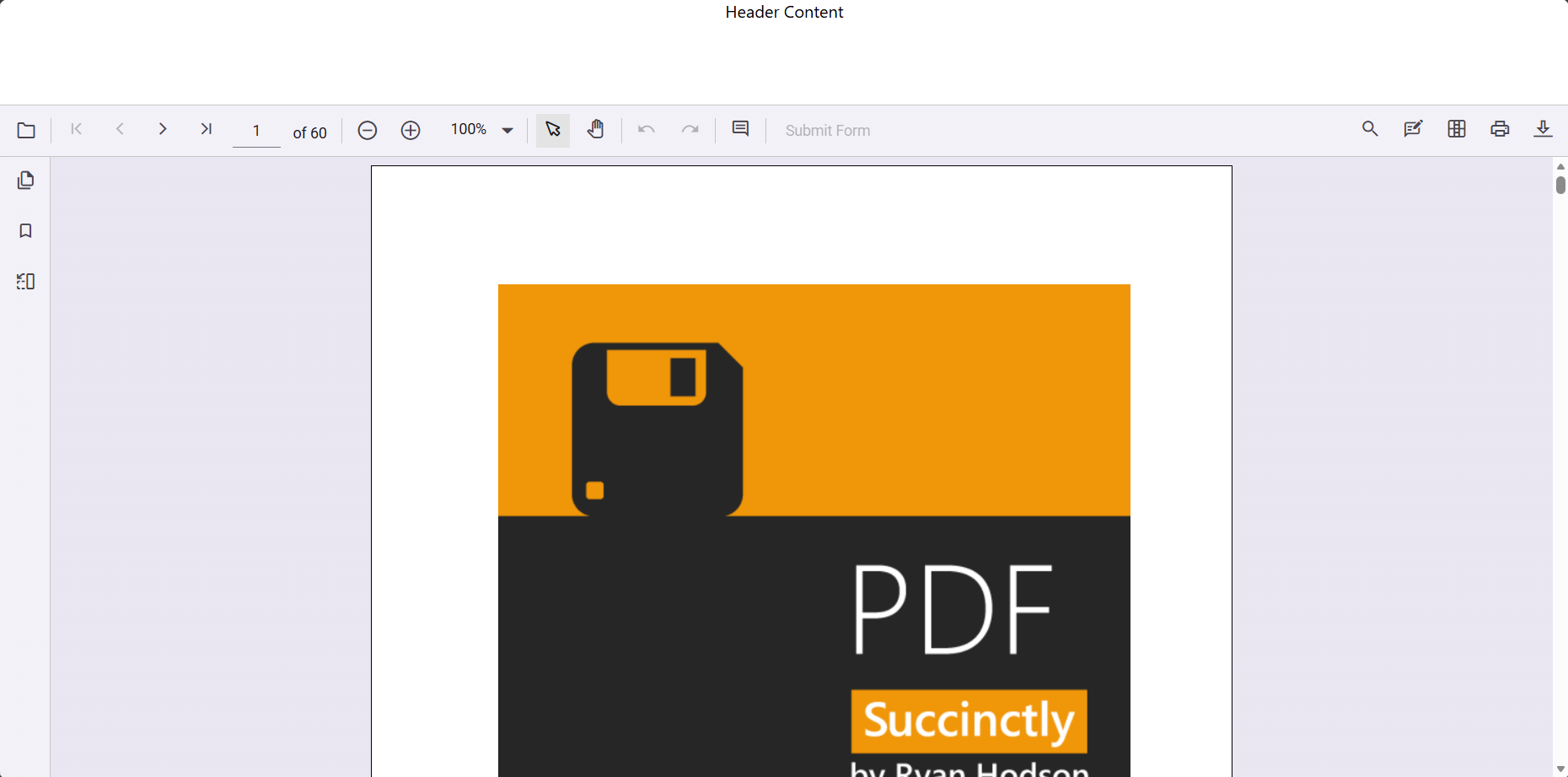 PDF Viewer in Flex box