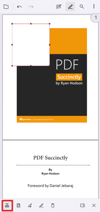 Review redaction annotations before applying