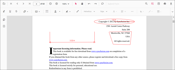 Measurement annotations overview