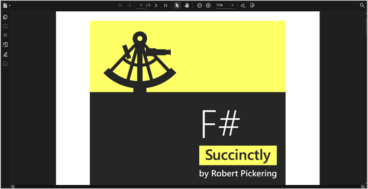 WPF PDF Viewer Theme