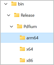 WPF PDF Viewer Folder Structure