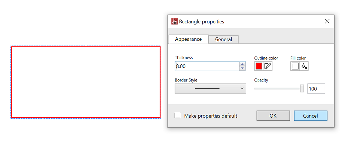 rectangle annotation