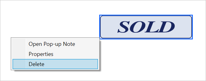 Delete stamp annotation