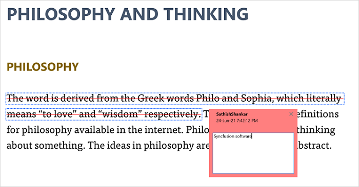strikethrough annotation