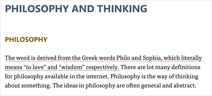 underline annotation