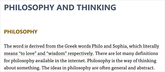 underline annotation