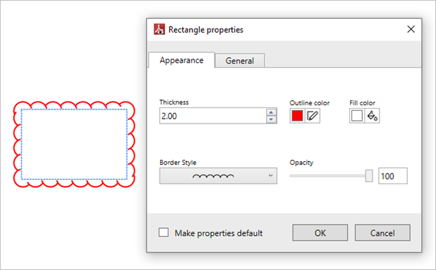 Shape Annotations in WPF Pdf Viewer control | Syncfusion