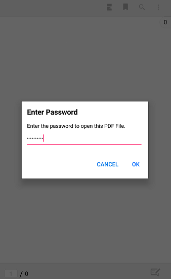 Password View