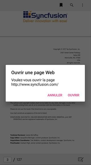 PDF Viewer with localized text