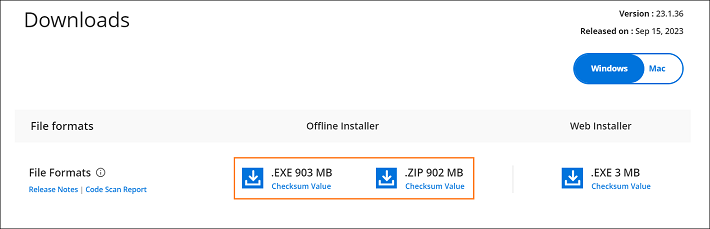 License and downloads of Syncfusion Essential Studio