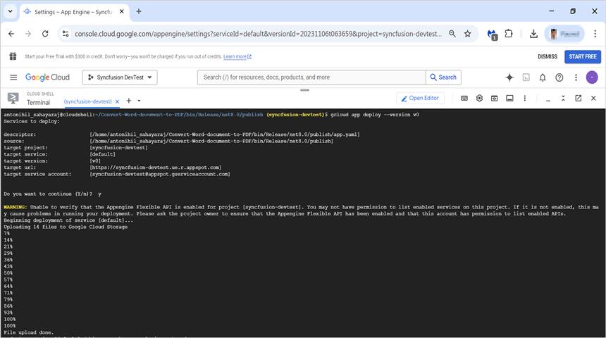 Add required files to publish folder