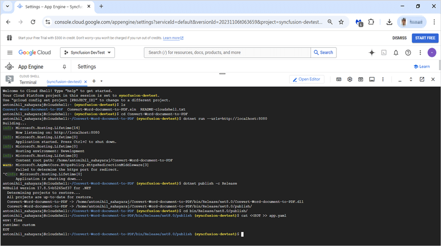 Add required files to publish folder