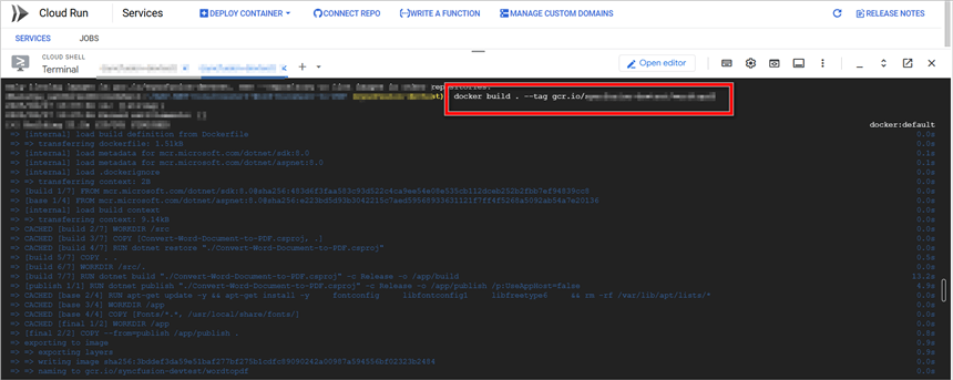 Build the Docker image
