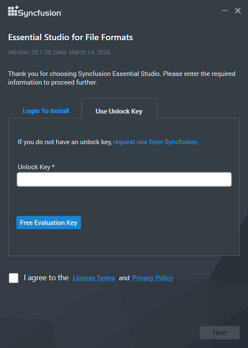 Product key