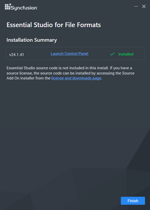 Uninstalling wizard