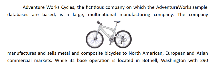 view of image with top and bottom wrapping style in DocumentEditor
