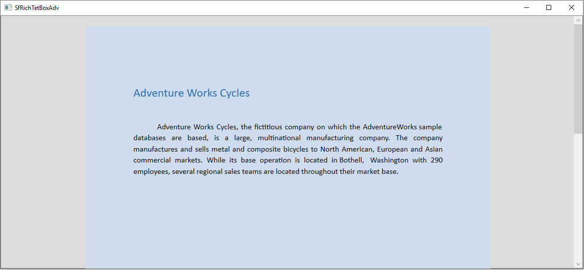 Page background