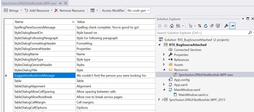 WPF DOCX Editor displays Resource File