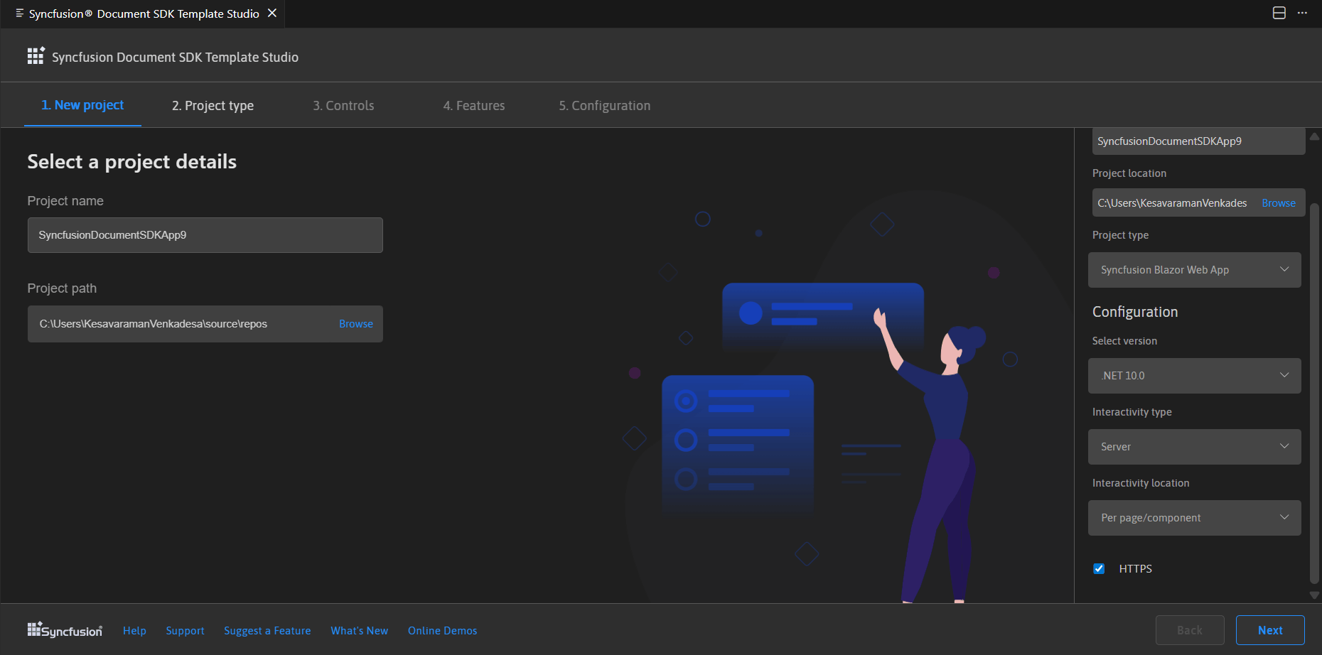 TemplateStudioWizard