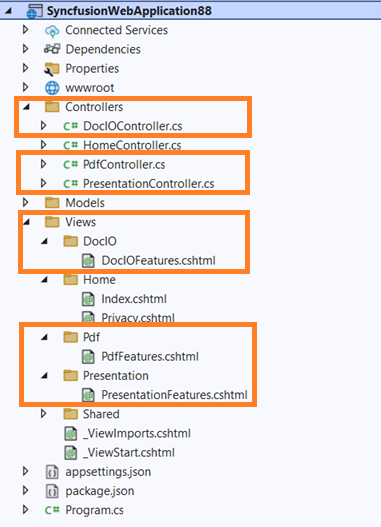 required controllers