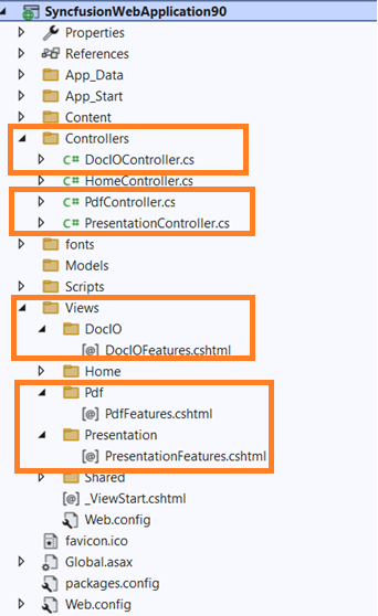 required controllers