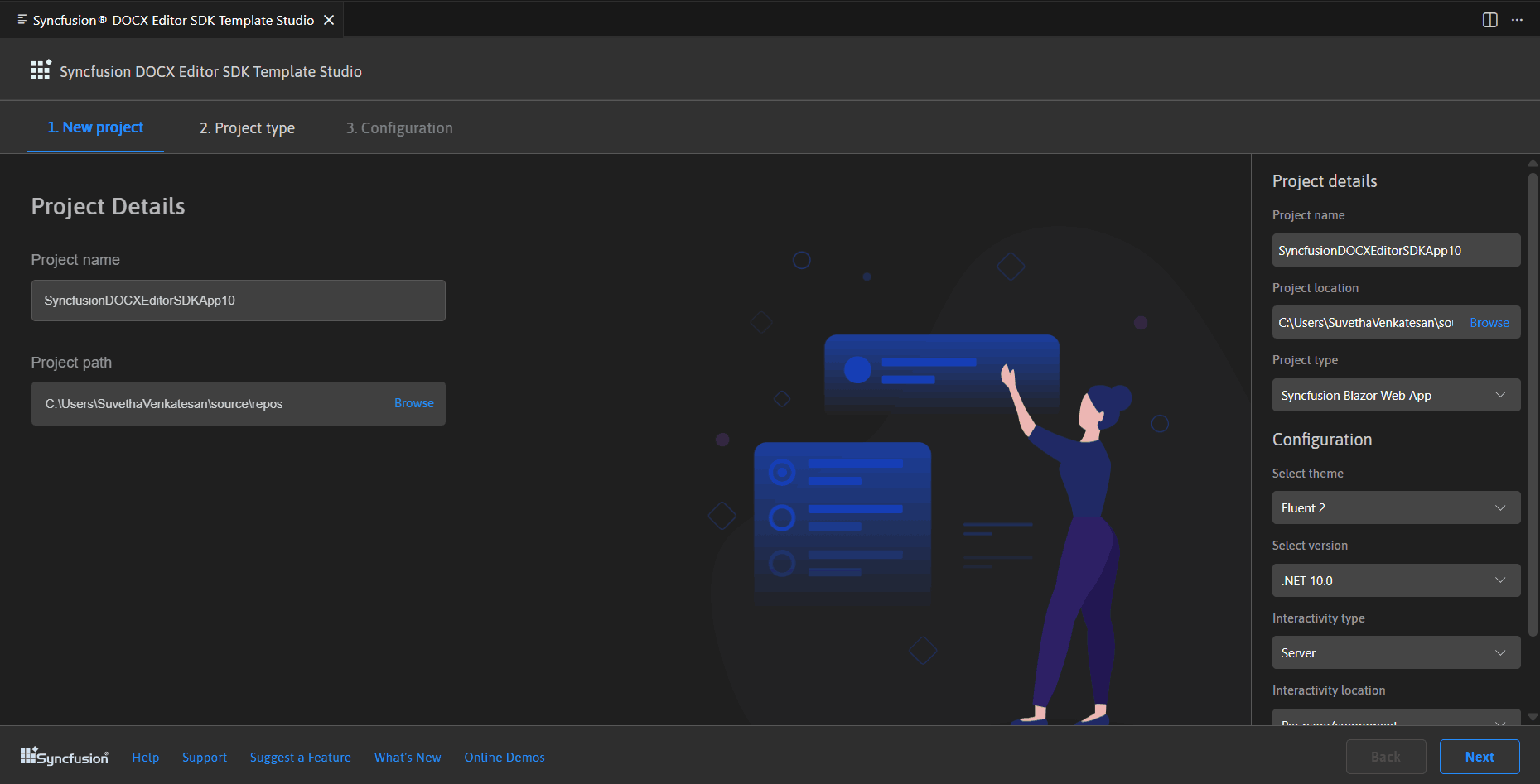 TemplateStudioWizard